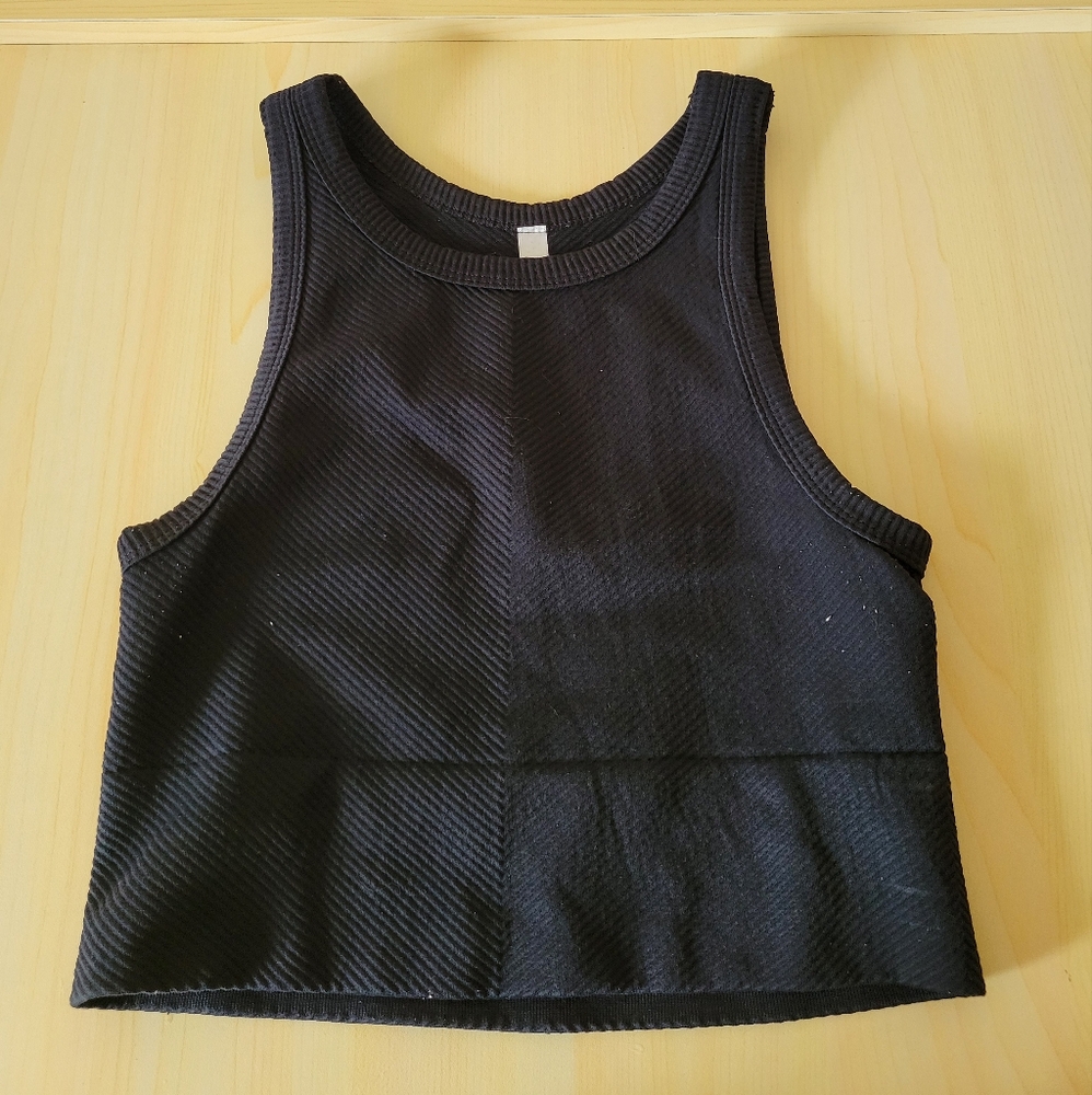 Black Nikibiki High Neck Tank